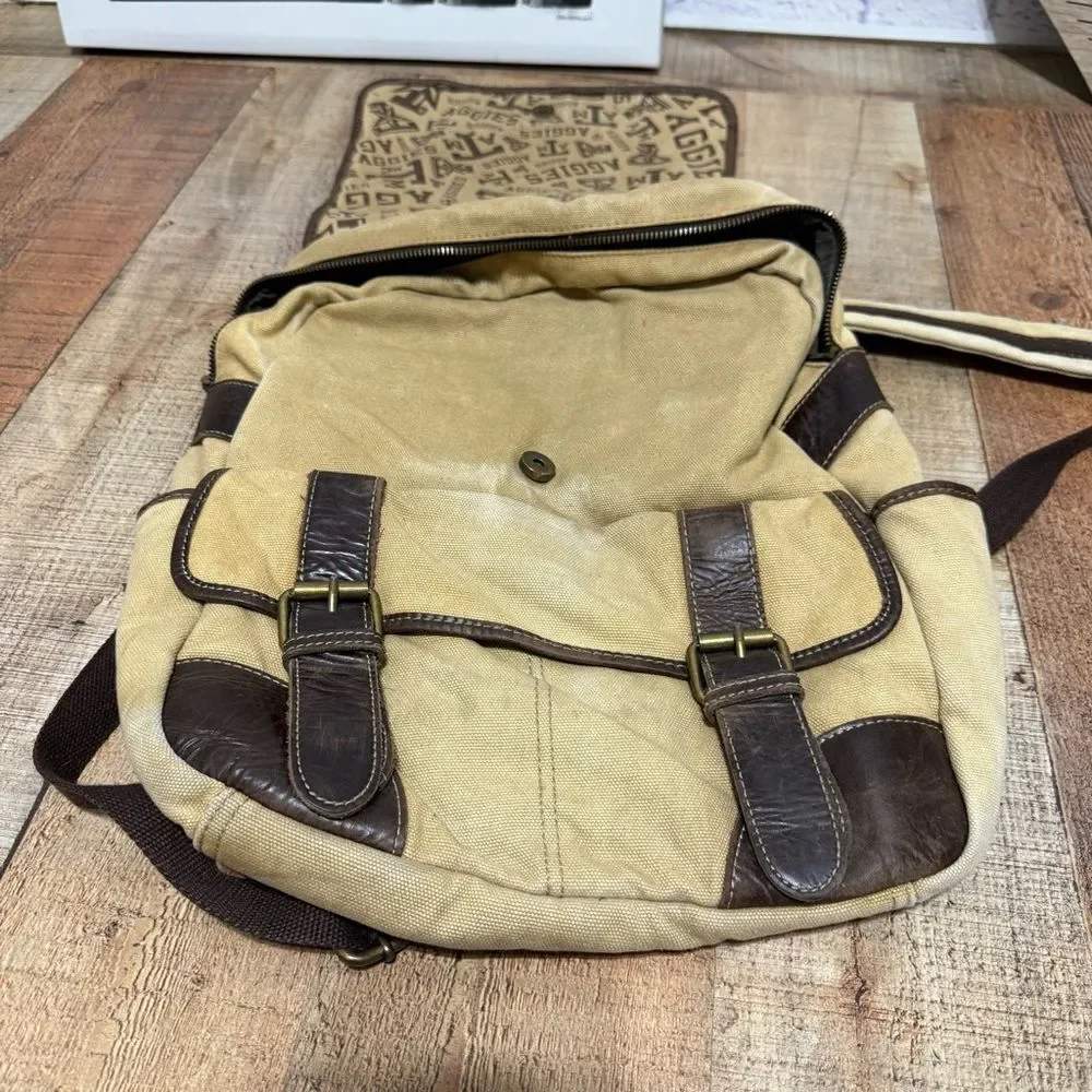 Fossil ATM aggies backpack A&M **has flaws** rare hard to find